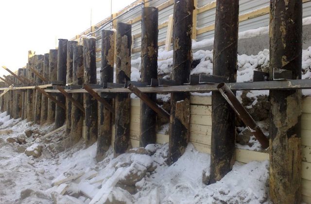 Укрепление берега